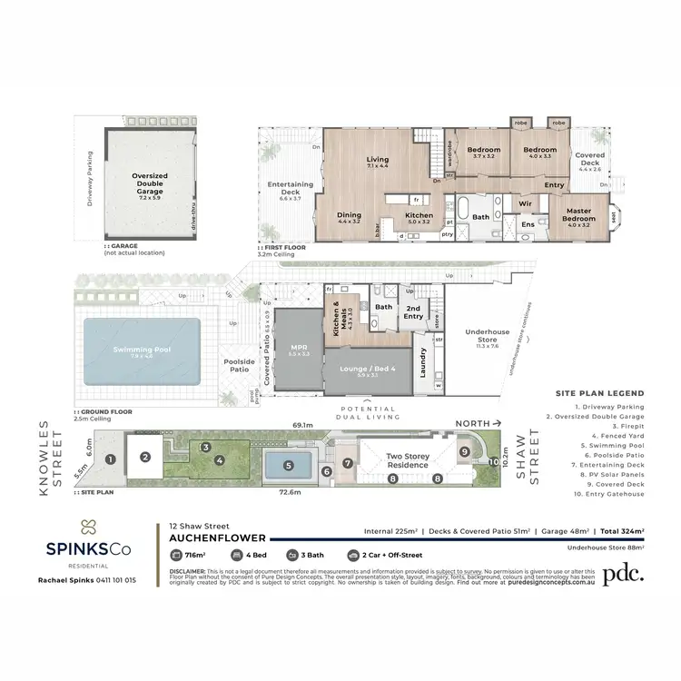 Floorplan of Homely house listing, 12 Shaw Street, Auchenflower QLD 4066