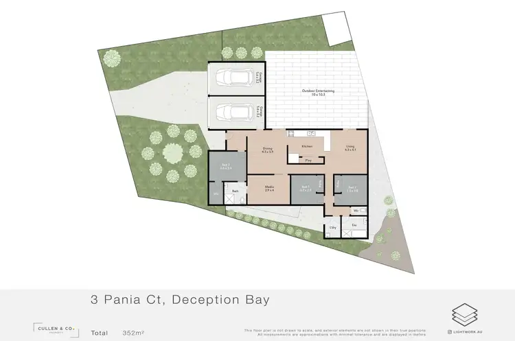 Floorplan of Homely house listing, 3 Pania Court, Deception Bay QLD 4508