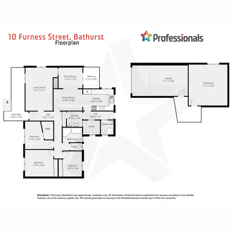 Floorplan of Homely house listing, 10 Furness Street, Bathurst NSW 2795