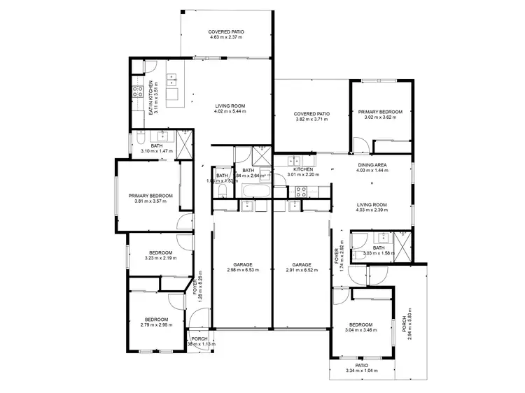 Floorplan of Homely house listing, 25 Sharp Crescent, Branyan QLD 4670