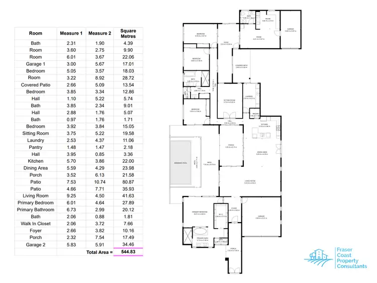 Floorplan of Homely house listing, 31 Traviston Way, Burrum Heads QLD 4659