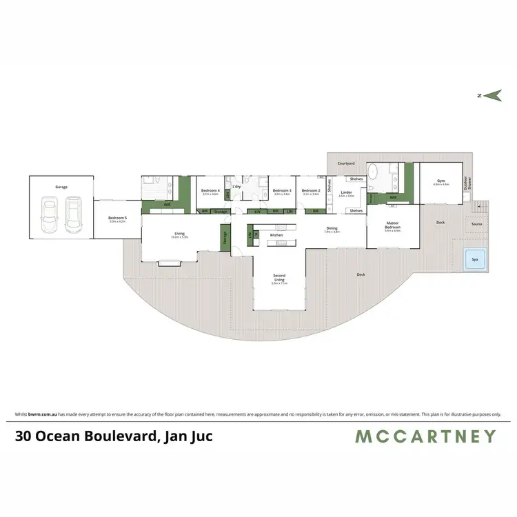 Floorplan of Homely house listing, 30 Ocean Boulevard, Jan Juc VIC 3228