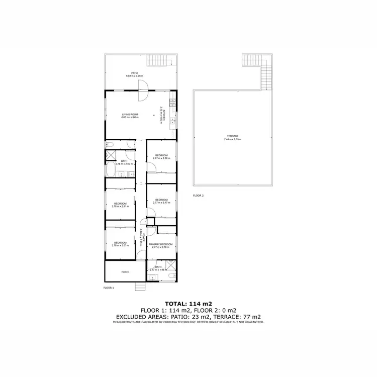 Floorplan of Homely house listing, 92 Park Road, Woolloongabba QLD 4102