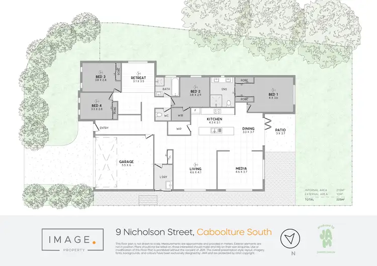 Floorplan of Homely house listing, 9 Nicholson Street, Caboolture South QLD 4510