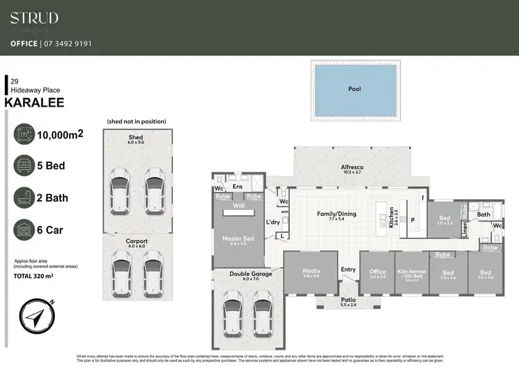 Floorplan of Homely house listing, 29 Hideaway Place, Karalee QLD 4306