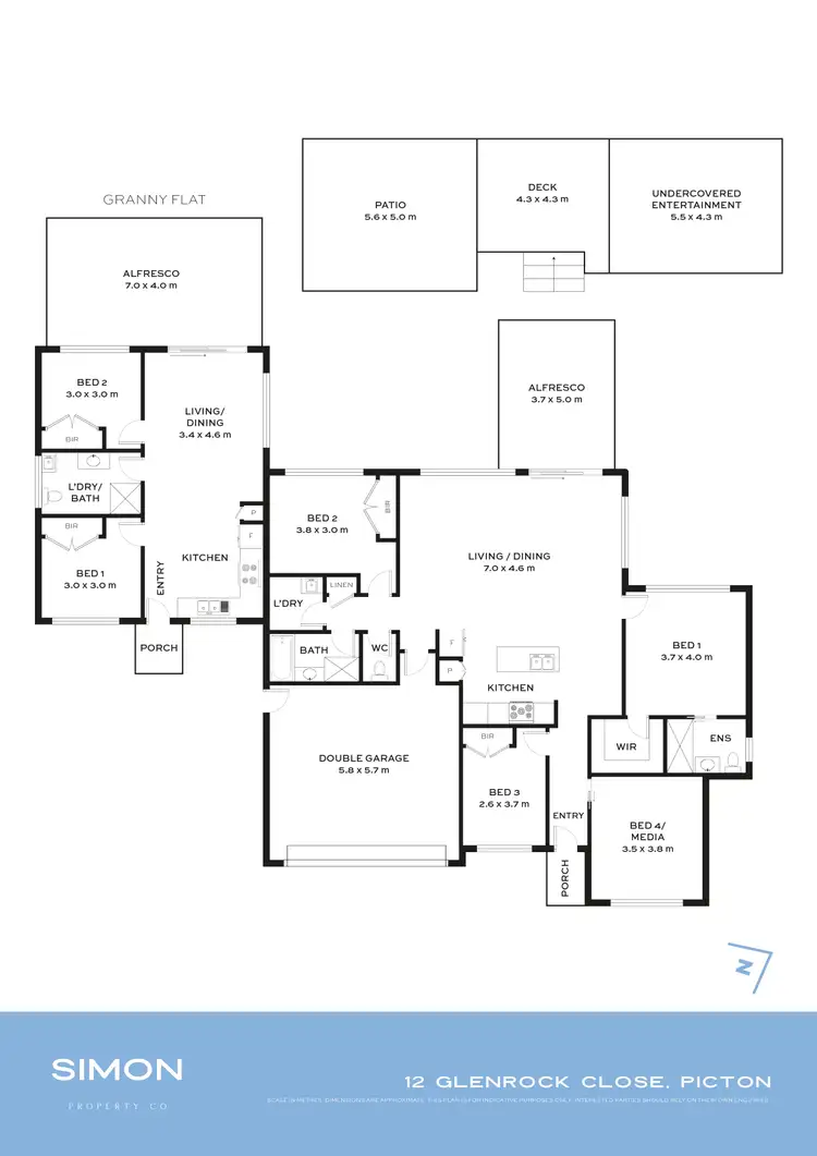 Floorplan of Homely house listing, 12 Glenrock Close, Picton NSW 2571