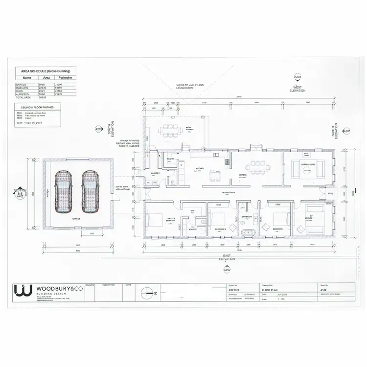 Floorplan of Homely land listing, 66 Towers Drive, St Leonards TAS 7250