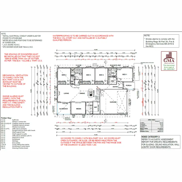Floorplan of Homely house listing, 120 Belhaven Avenue, Yarrabilba QLD 4207