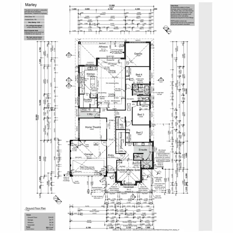 Floorplan of Homely house listing, 19 Citrine Street, Australind WA 6233