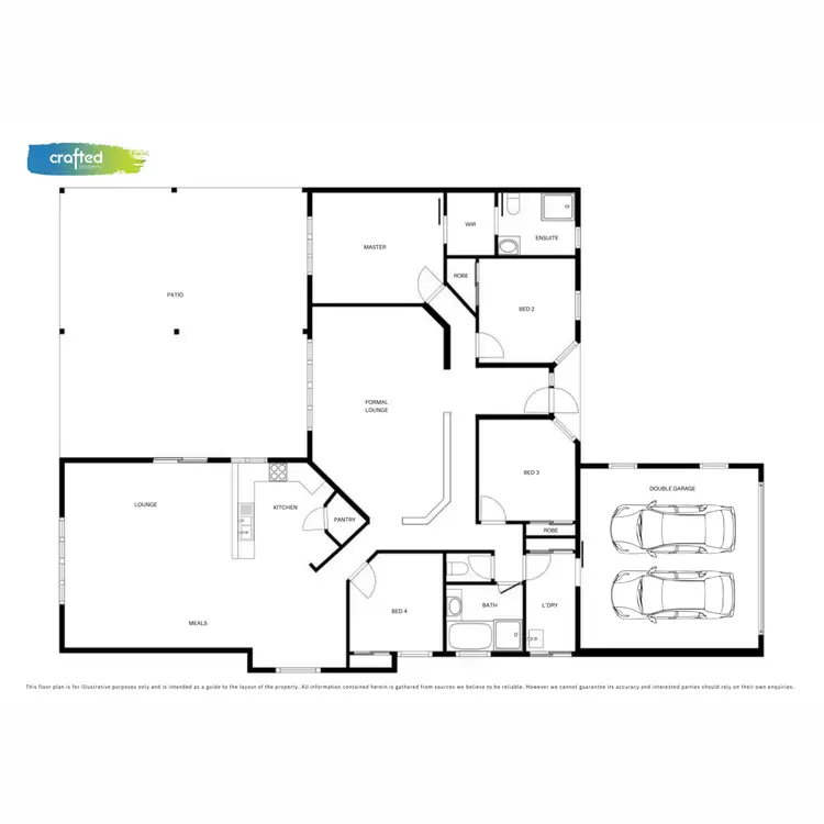Floorplan of Homely rural property listing, 57 Sandpiper Drive, South Maclean QLD 4280