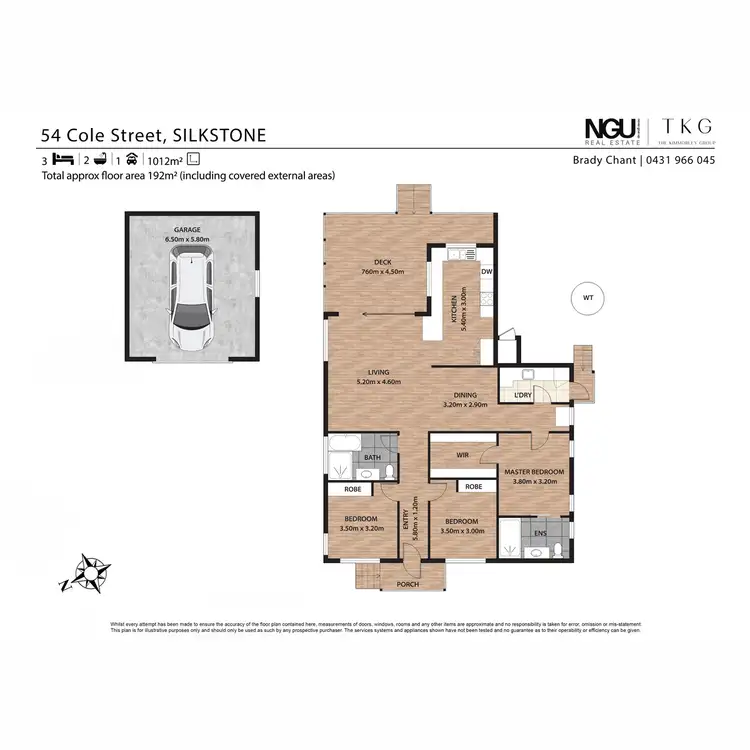 Floorplan of Homely house listing, 54 Cole Street, Silkstone QLD 4304