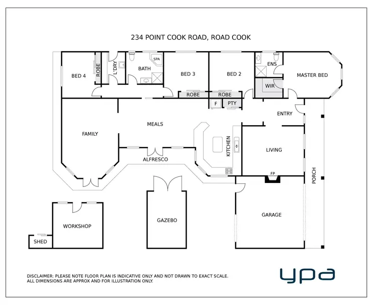 Floorplan of Homely house listing, 234 Point Cook Road, Point Cook VIC 3030
