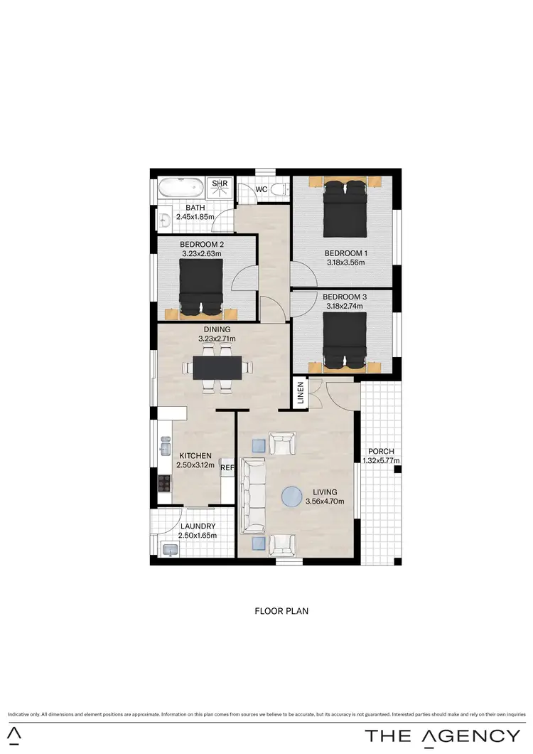 Floorplan of Homely house listing, 211 Benara Road, Beechboro WA 6063