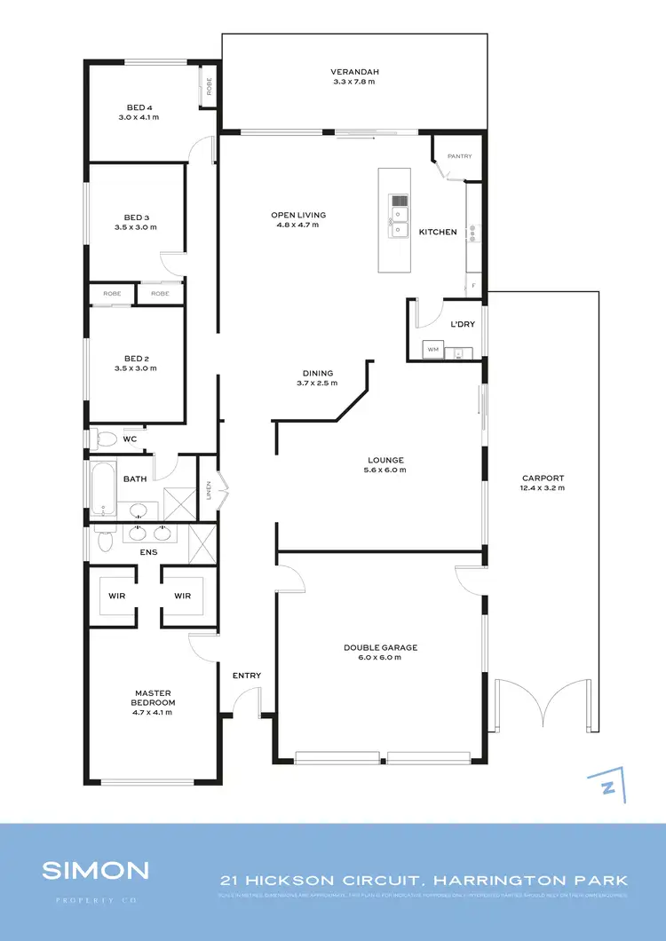 Floorplan of Homely house listing, 21 Hickson Circuit, Harrington Park NSW 2567