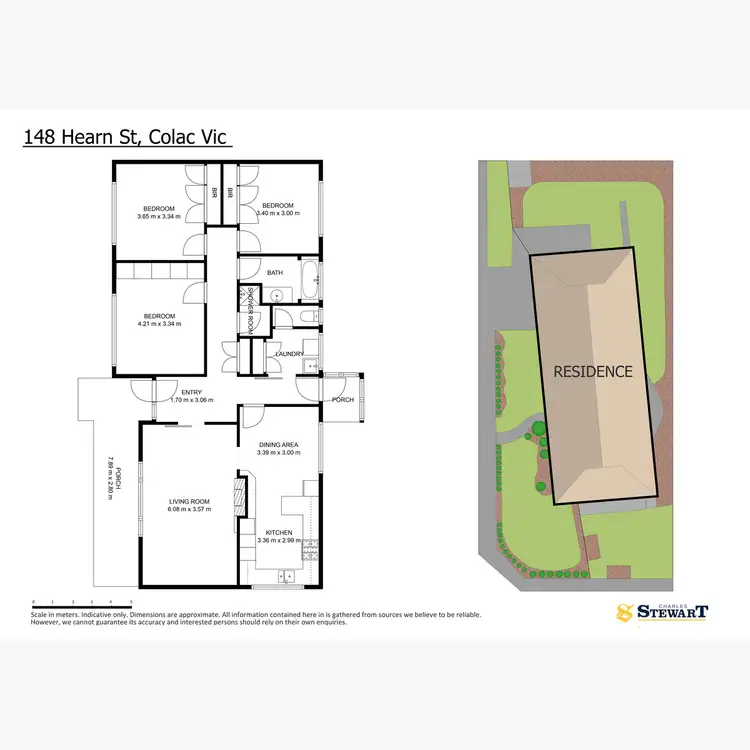 Floorplan of Homely house listing, 148 Hearn Street, Colac VIC 3250