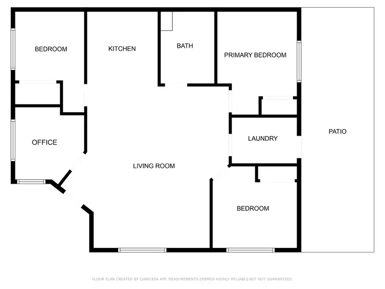 Floorplan of Homely house listing, 6B Jacaranda Court, New Auckland QLD 4680