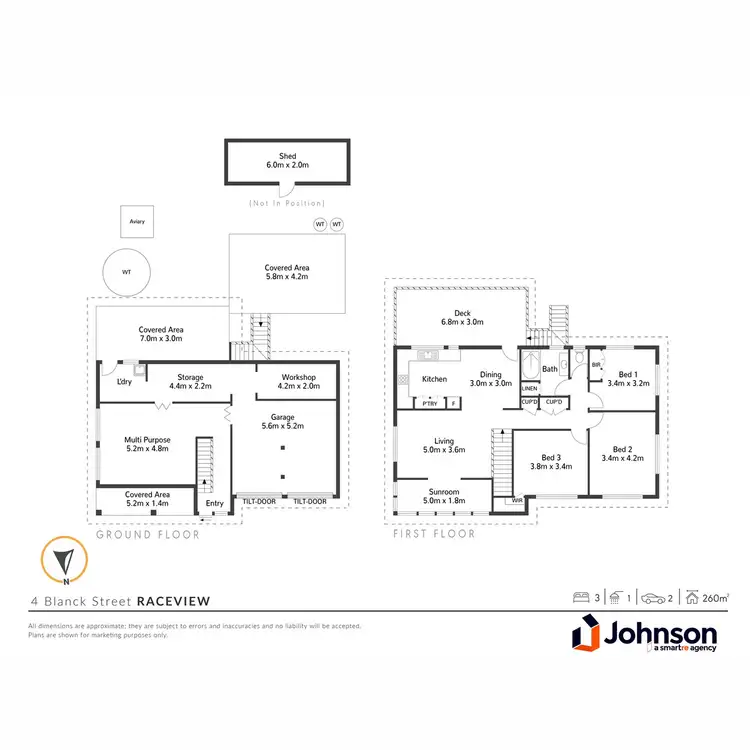 Floorplan of Homely house listing, 4 Blanck Street, Raceview QLD 4305
