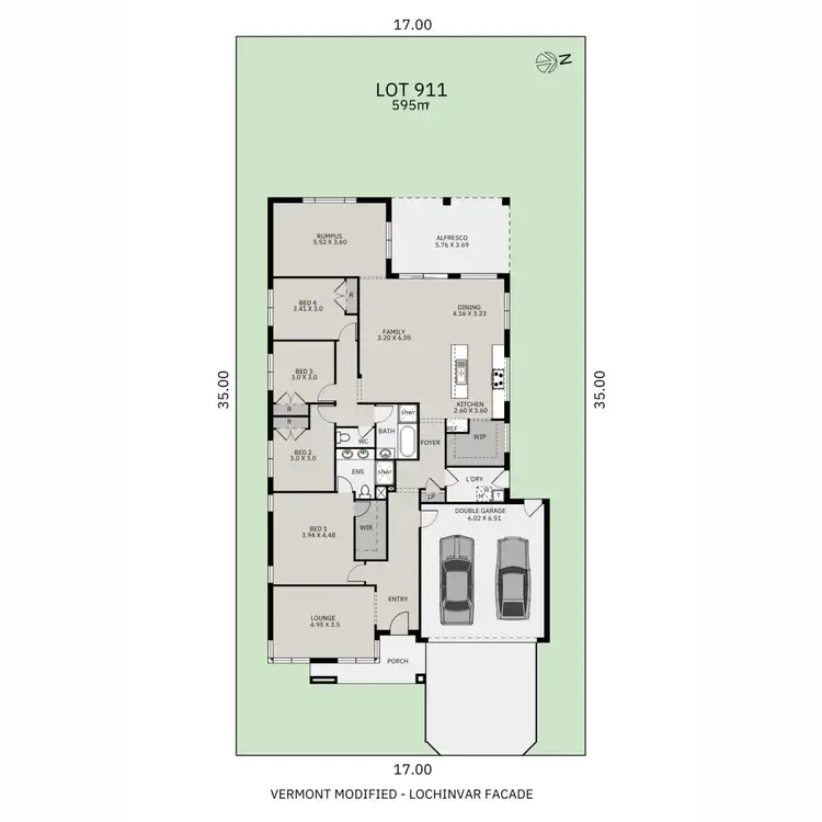 Floorplan of Homely house listing, 18 Sebonack Street, Heddon Greta NSW 2321