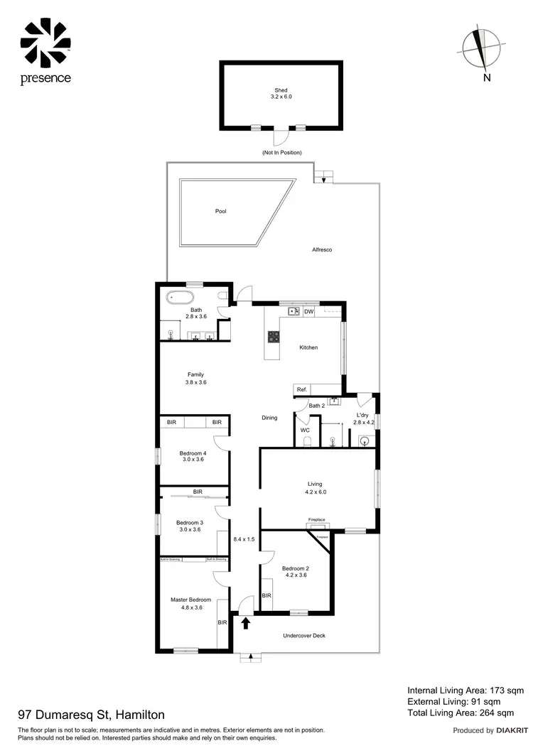 Floorplan of Homely house listing, 97 Dumaresq Street, Hamilton NSW 2303
