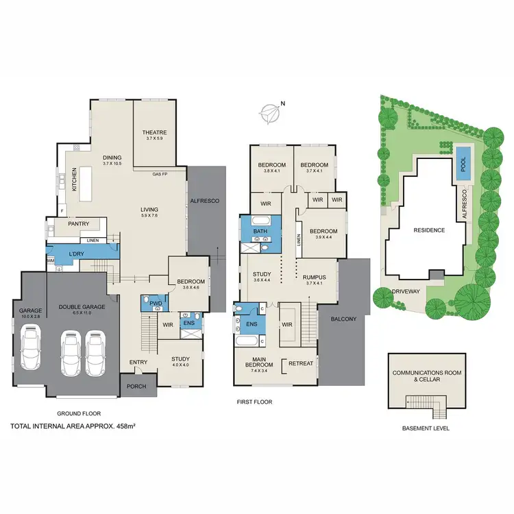 Floorplan of Homely house listing, 22 Paperbark Drive, Pokolbin NSW 2320
