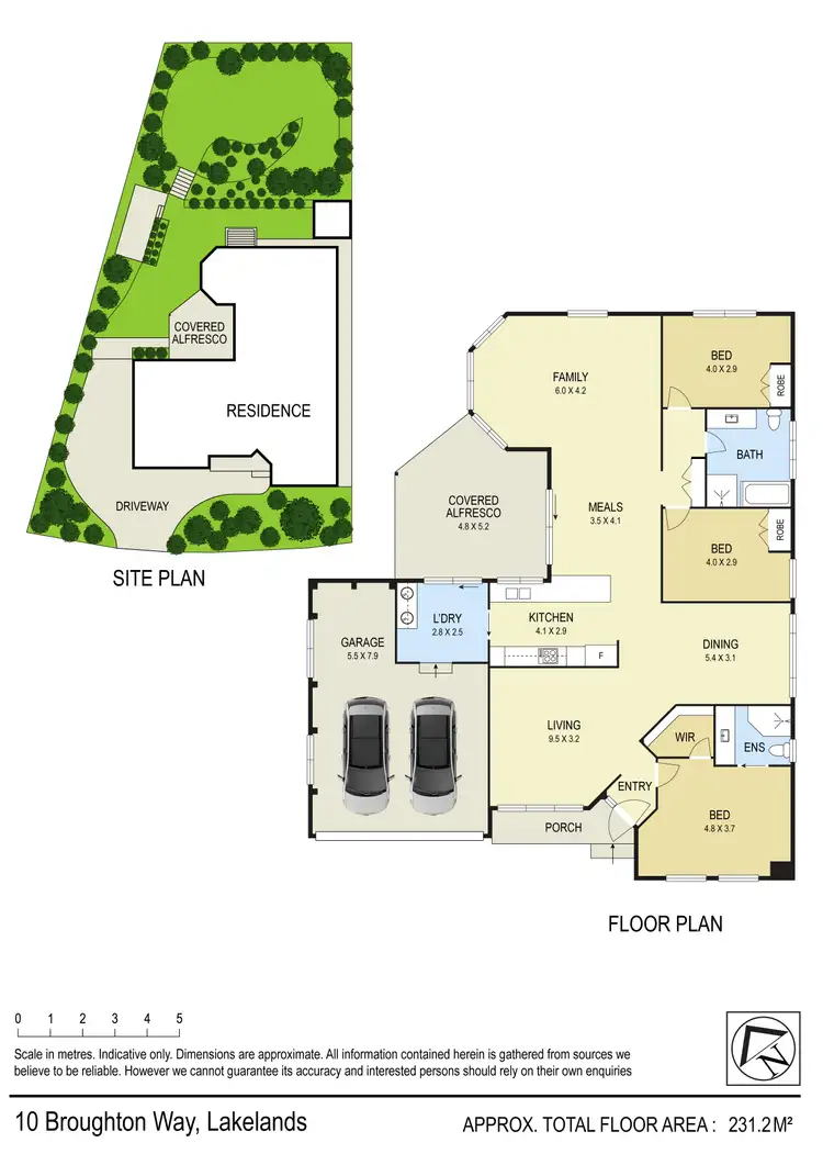 Floorplan of Homely house listing, 10 Broughton Way, Lakelands NSW 2282