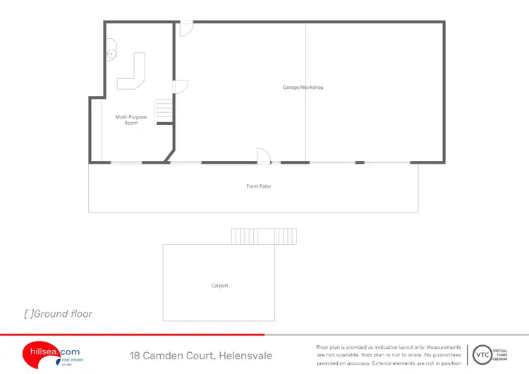 Floorplan of Homely house listing, 18 Camden Court, Helensvale QLD 4212