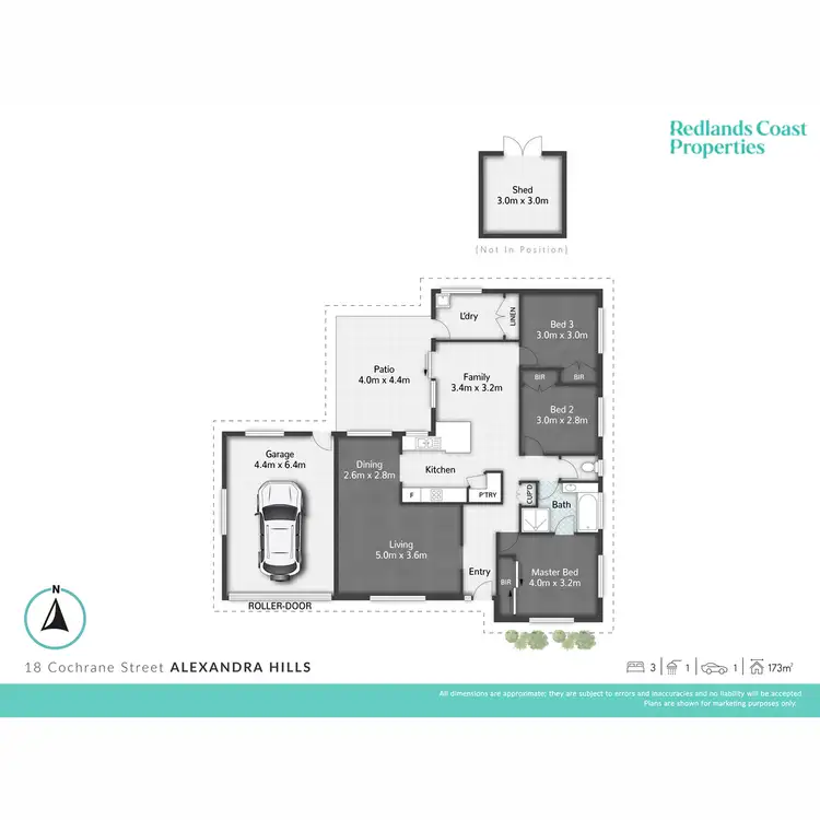 Floorplan of Homely house listing, 18 Cochrane Street, Alexandra Hills QLD 4161
