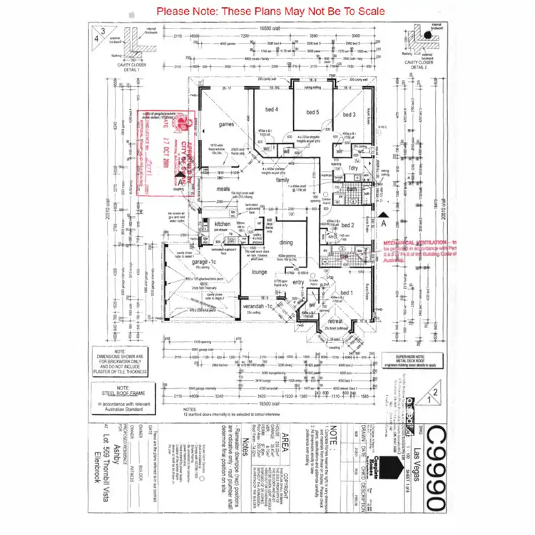 Floorplan of Homely house listing, 10 Thornbill Vista, Ellenbrook WA 6069