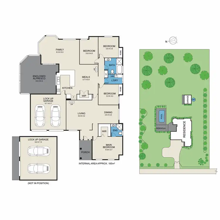 Floorplan of Homely house listing, 18 Tallowood Drive, Nulkaba NSW 2325