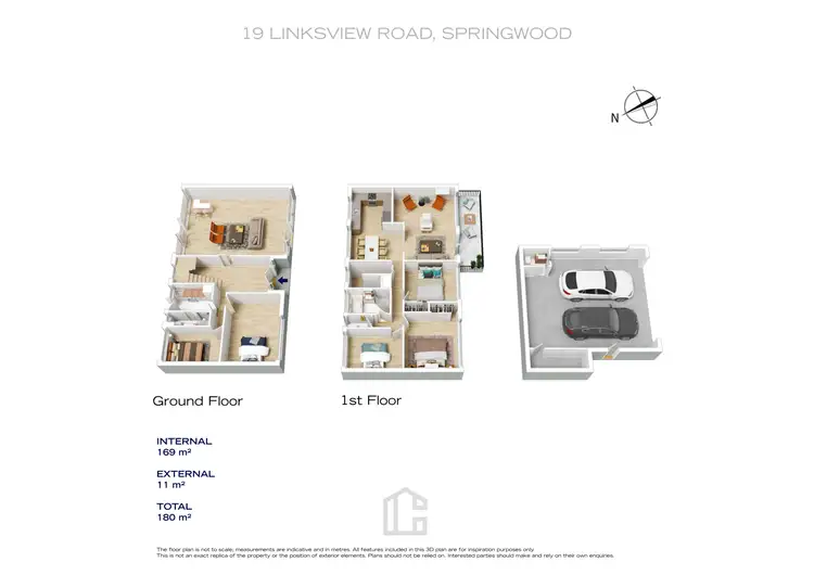 Floorplan of Homely house listing, 19 Linksview Road, Springwood NSW 2777