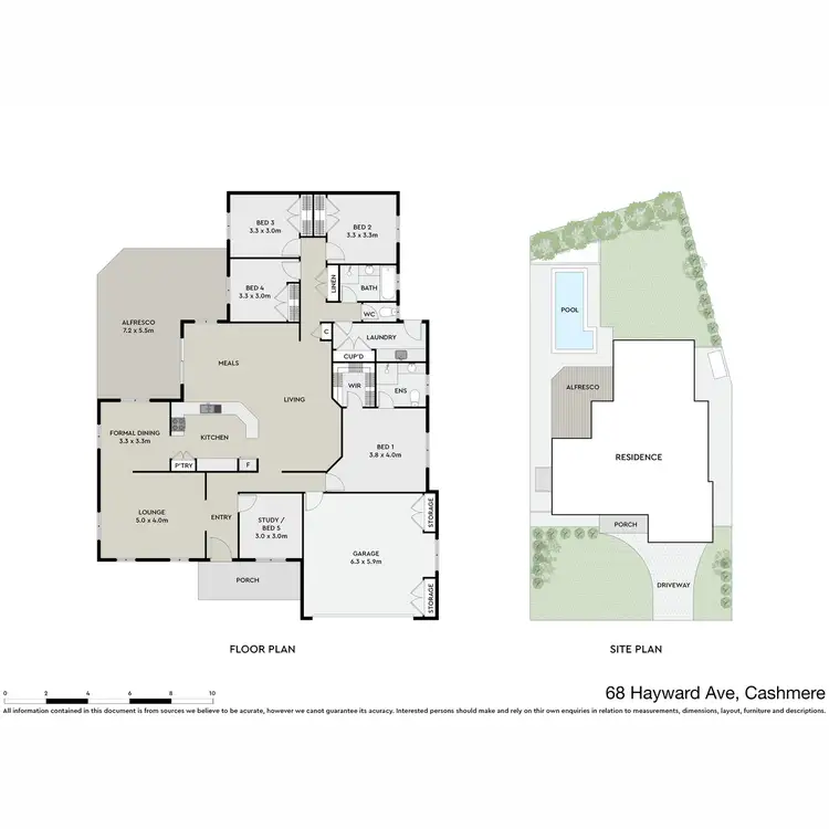 Floorplan of Homely house listing, 68 Hayward Avenue, Cashmere QLD 4500
