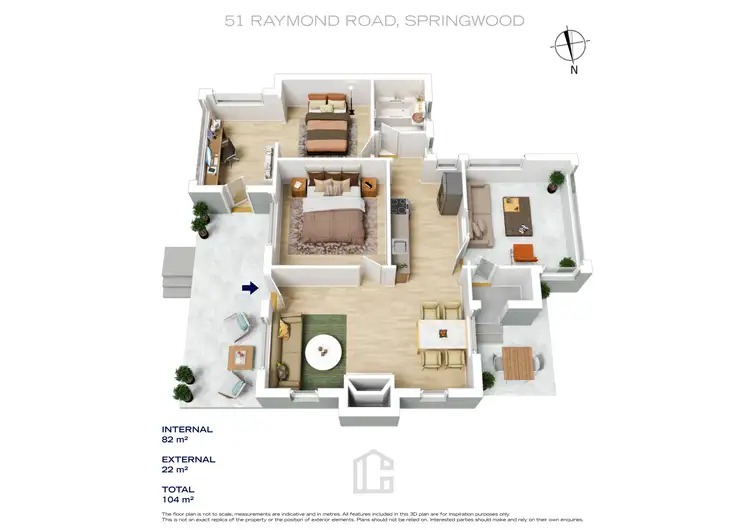 Floorplan of Homely house listing, 51 Raymond Road, Springwood NSW 2777