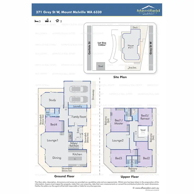 Floorplan of Homely house listing, 271 Grey Street West, Mount Melville WA 6330
