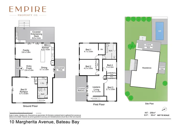 Floorplan of Homely house listing, 10 Margherita Avenue, Bateau Bay NSW 2261
