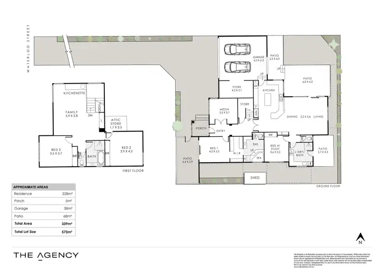 Floorplan of Homely house listing, 164A Waterloo Street, Tuart Hill WA 6060
