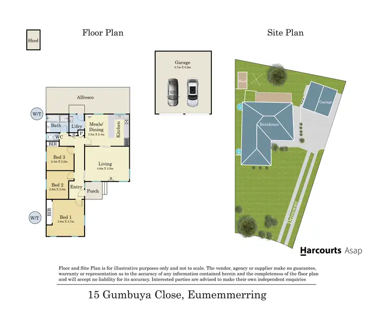 Floorplan of Homely house listing, 15 Gumbuya Close, Eumemmerring VIC 3177