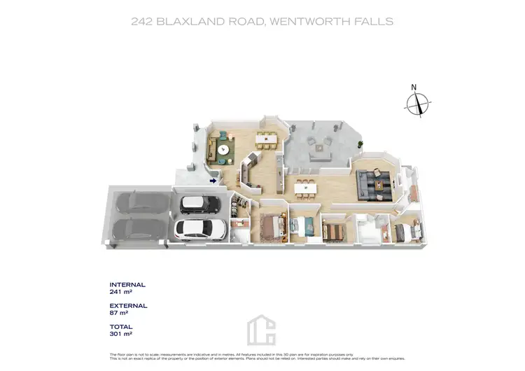 Floorplan of Homely house listing, 242 Blaxland Road, Wentworth Falls NSW 2782