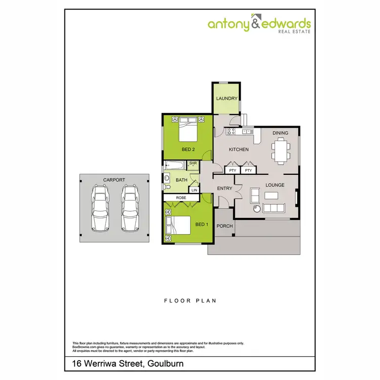 Floorplan of Homely house listing, 16 Werriwa Street, Goulburn NSW 2580