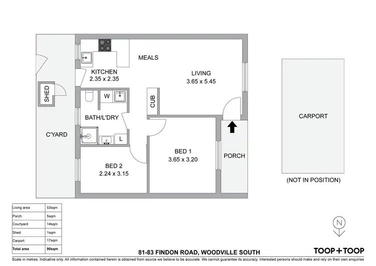 Floorplan of Homely house listing, 81-83 Findon Road, Woodville South SA 5011