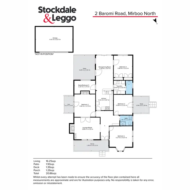 Floorplan of Homely house listing, 2 Baromi Road, Mirboo North VIC 3871