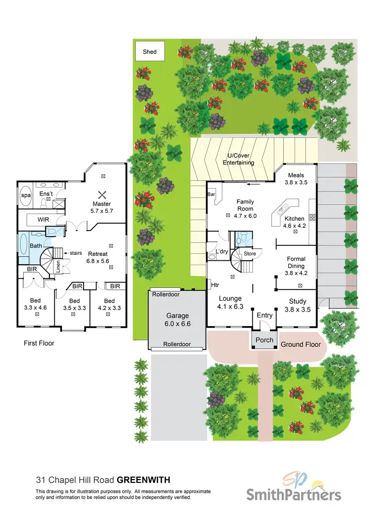 Floorplan of Homely house listing, 31 Chapel Hill Road, Greenwith SA 5125