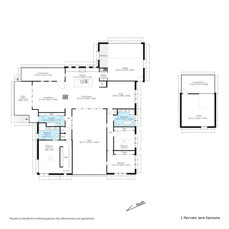 Floorplan of Homely house listing, 1 Fairview Lane, Candelo NSW 2550