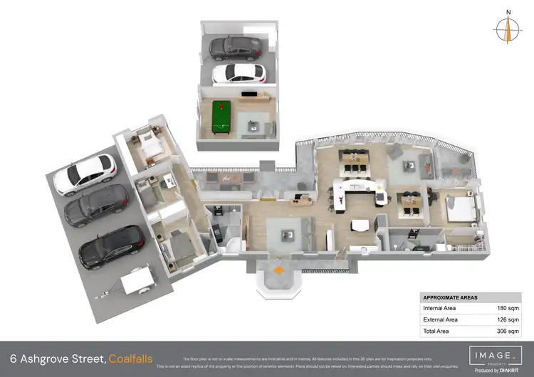 Floorplan of Homely house listing, 6 Ashgrove Street, Coalfalls QLD 4305