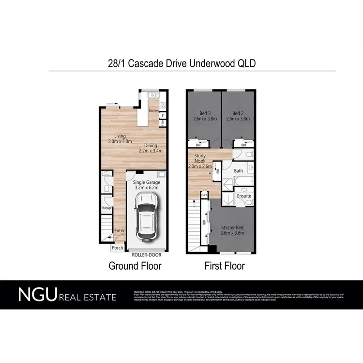Floorplan of Homely townhouse listing, Address available on request