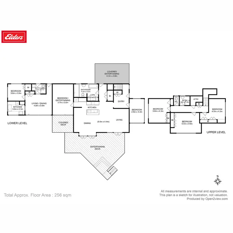 Floorplan of Homely house listing, 40 Proctors Road, Dynnyrne TAS 7005