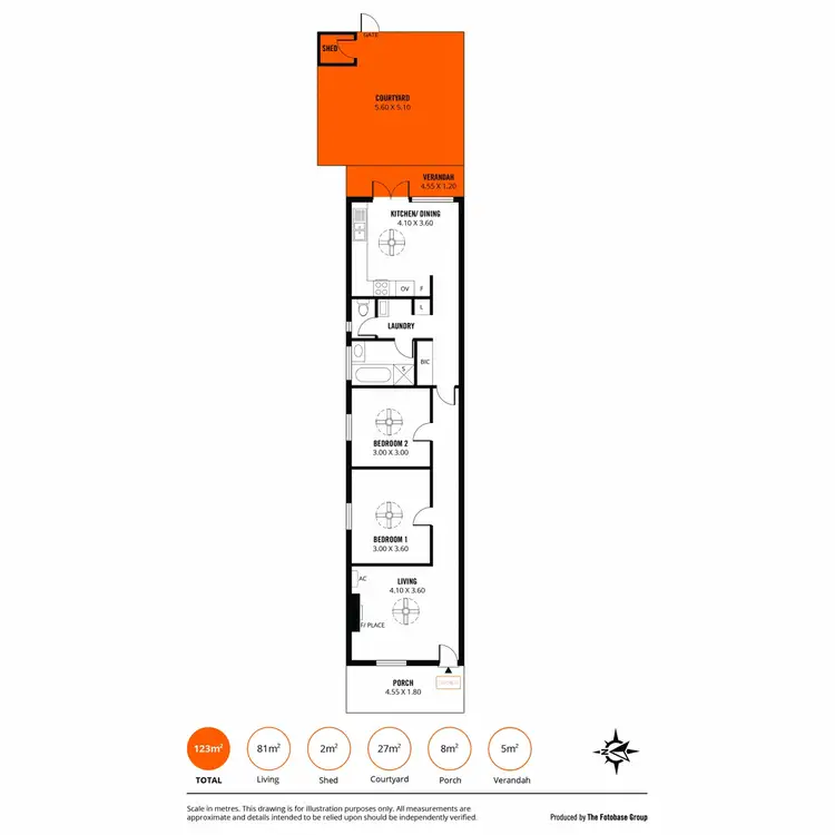 Floorplan of Homely house listing, 8 Union Street, Beulah Park SA 5067