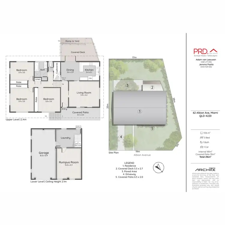 Floorplan of Homely house listing, 62 Albion Avenue, Miami QLD 4220