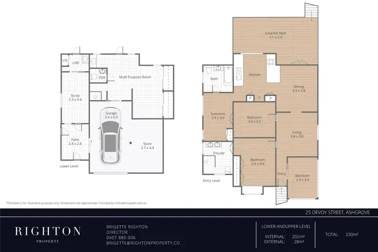 Floorplan of Homely house listing, 25 Devoy Street, Ashgrove QLD 4060