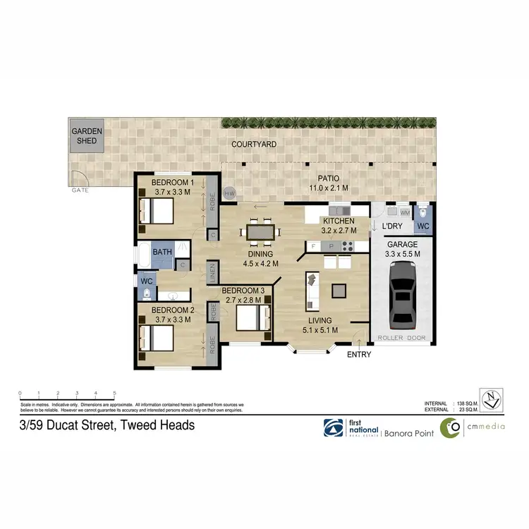 Floorplan of Homely villa listing, 3/59 Ducat Street, Tweed Heads NSW 2485