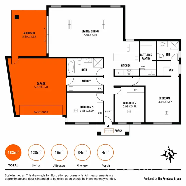 Floorplan of Homely house listing, 12 Tasman Avenue, Gilles Plains SA 5086
